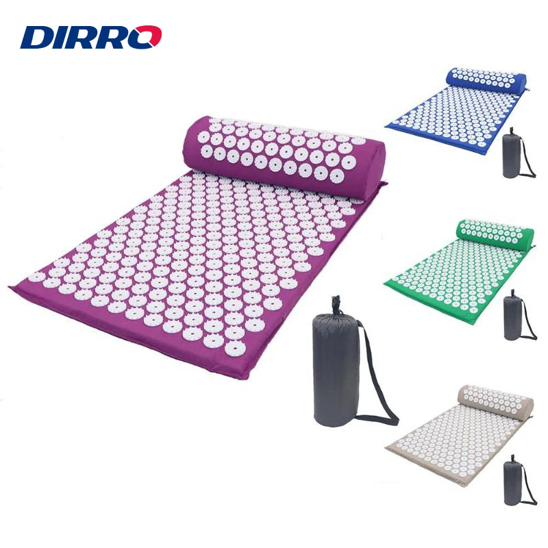 Yoga Mat Massager Cushion Acupressure Relieve Back Body Pain Relaxation Muscle Spike Mat Exercise Mat Acupuncture Pillow
Yoga Mat Massager Cushion Acupressure Relieve Back Body Pain Relaxation Muscle Spike Mat Exercise Mat Acupuncture Pillow