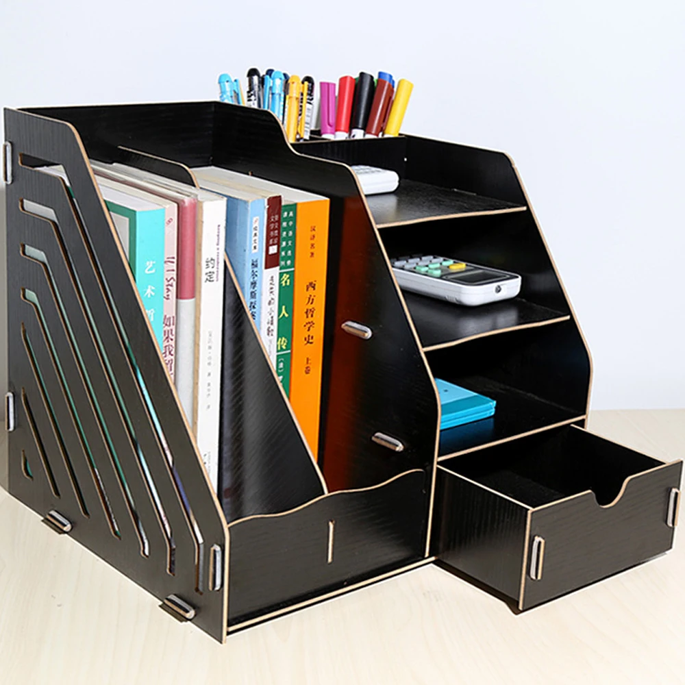 1PCS Wooden File Holder Desk Data Magazine Organizer Book Holder with Drawer Storage Box Stand Shelf Rack Stationery
1PCS Wooden File Holder Desk Data Magazine Organizer Book Holder with Drawer Storage Box Stand Shelf Rack Stationery
