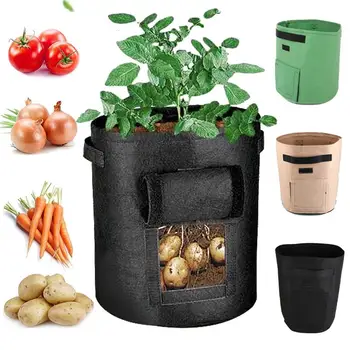 Double Door Balcony Potato Grow Pot Practical Creative Plant Grow Bag Tomato Planting Bag Spring Garden Patio Storage Container
Double Door Balcony Potato Grow Pot Practical Creative Plant Grow Bag Tomato Planting Bag Spring Garden Patio Storage Container
