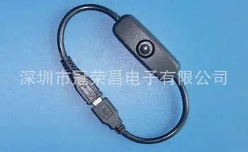 100pcs Power USB Cable With ON/OFF Switch Power Control Toggle for Raspberry Pi 3 Model B+/ B/2/Zero/w
100pcs Power USB Cable With ON/OFF Switch Power Control Toggle for Raspberry Pi 3 Model B+/ B/2/Zero/w