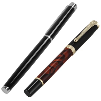 Jinhao 2 Pcs Fountain Pen Fine Iridium Nib Office Accountant Student Gift, Black & Red
Jinhao 2 Pcs Fountain Pen Fine Iridium Nib Office Accountant Student Gift, Black & Red