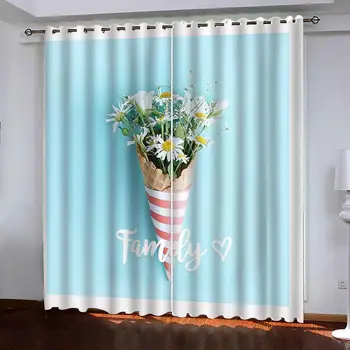 Fresh blue curtains Customized 3d curtains new bay window balcony thickened windshield blackout curtains
Fresh blue curtains Customized 3d curtains new bay window balcony thickened windshield blackout curtains