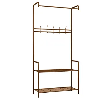 New Simple Metal Iron Coat Rack Floor Standing Clothes Hanging Storage Shelf Clothes Hanger Racks clothes rack Bedroom Furniture
New Simple Metal Iron Coat Rack Floor Standing Clothes Hanging Storage Shelf Clothes Hanger Racks clothes rack Bedroom Furniture