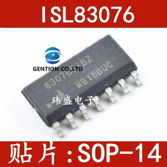 10 шт. ISL83076EIBZA printing 83076 SOP14 83076 eibz в наличии 100% новый и оригинальный
10 шт. ISL83076EIBZA printing 83076 SOP14 83076 eibz в наличии 100% новый и оригинальный