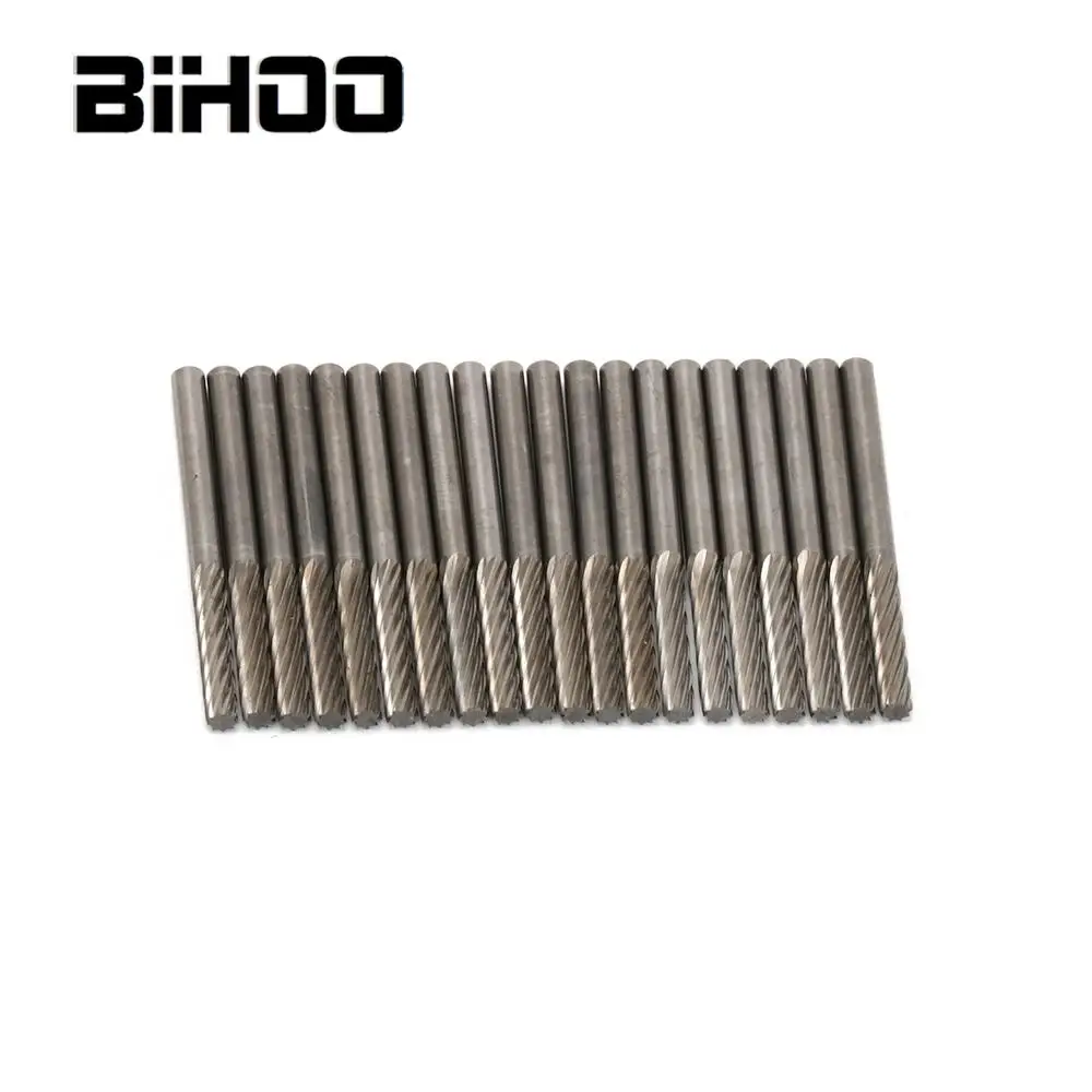 20pcs 3X3mm Rotary File Set Carbide Cylinder Shape Single Lines Burr Set Engraving Bit Rotary Tools
20pcs 3X3mm Rotary File Set Carbide Cylinder Shape Single Lines Burr Set Engraving Bit Rotary Tools