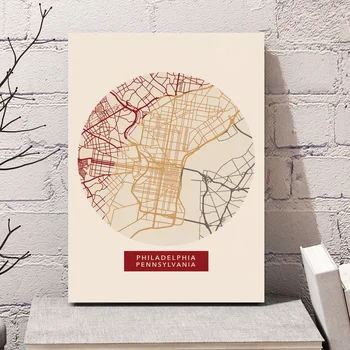 Philadelphia City Maps Minimalist Canvas Poster Art Print Wall Pictures for Living Room No Frame
Philadelphia City Maps Minimalist Canvas Poster Art Print Wall Pictures for Living Room No Frame