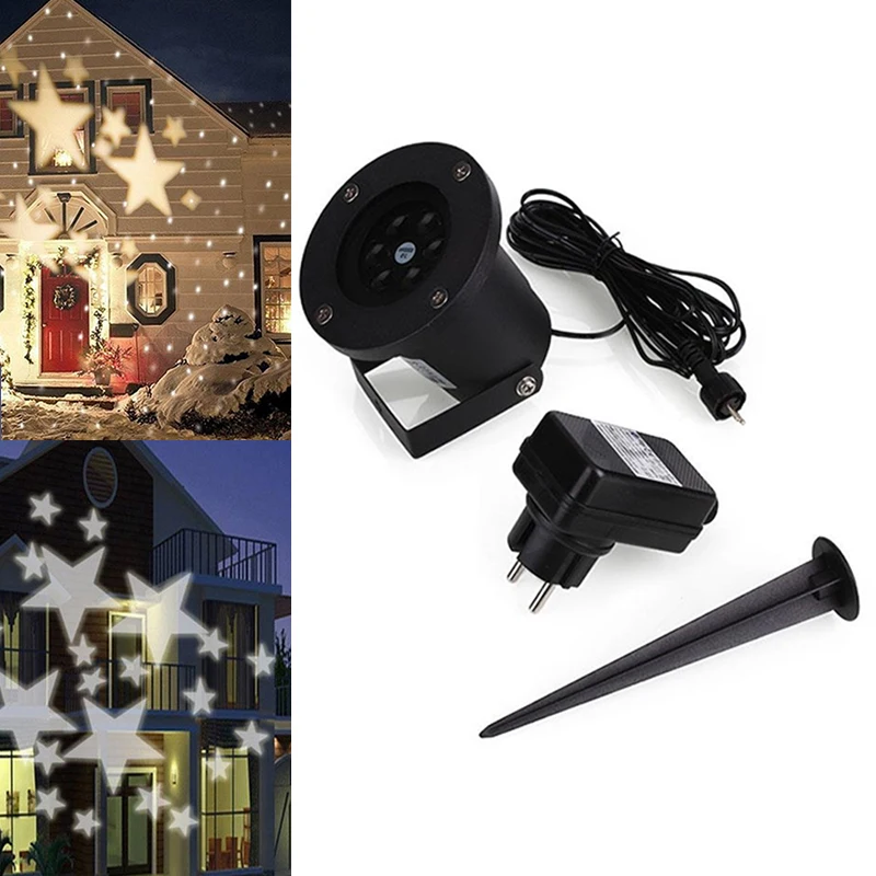 Christmas 6LED Star Projection Lamp Landscape Laser Light Warm White Garden Starry Decor Projector 12V Outdoor Festival
Christmas 6LED Star Projection Lamp Landscape Laser Light Warm White Garden Starry Decor Projector 12V Outdoor Festival