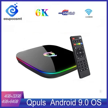 Android 9.0 TV Box Q Plus Box 4GB64GB 4GB 32GB Smart TV Box Allwinner H6 Quad Core 6K H.265 2.4GHz Wifi Set Top box
Android 9.0 TV Box Q Plus Box 4GB64GB 4GB 32GB Smart TV Box Allwinner H6 Quad Core 6K H.265 2.4GHz Wifi Set Top box