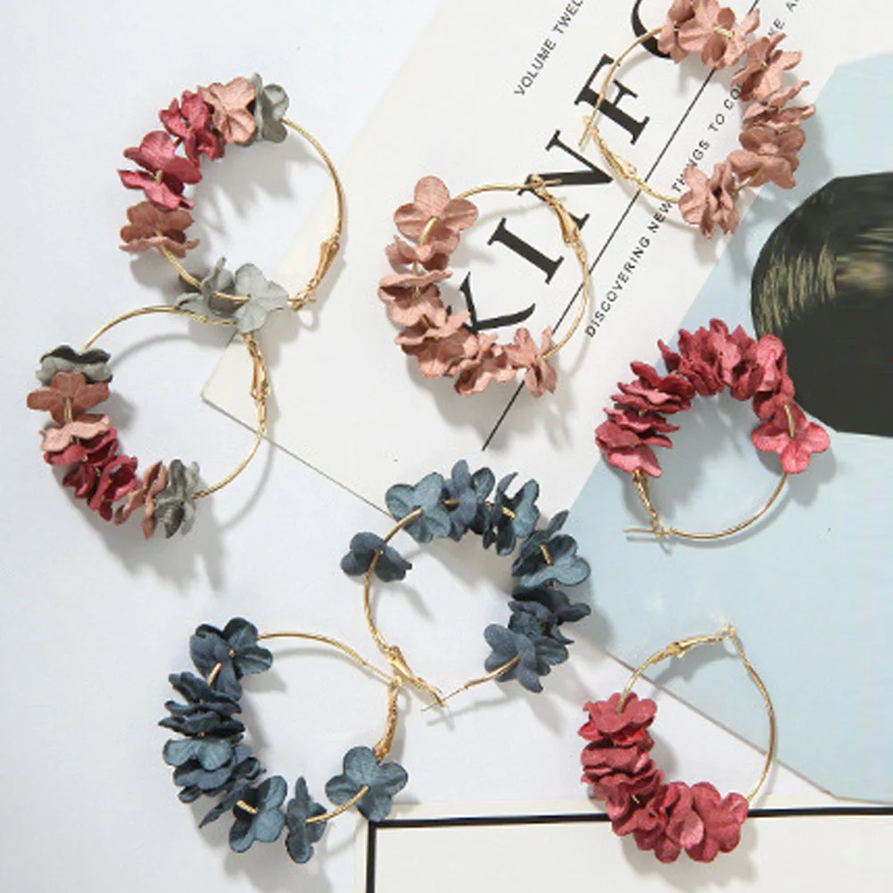 Seblasy Version Of The Popular Personality Fashion Temperament Jewelry Wild Net Red Cloth Flower Long Earrings Statement Earring
Seblasy Version Of The Popular Personality Fashion Temperament Jewelry Wild Net Red Cloth Flower Long Earrings Statement Earring