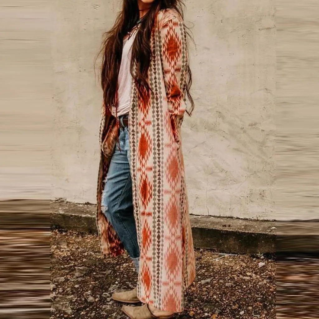 Vintage Ethnic Cardigan Women Long Sleeve Irregular Coat Women Multicolor Printing Knit Cardard Long Coat Spring Autumn De4
Vintage Ethnic Cardigan Women Long Sleeve Irregular Coat Women Multicolor Printing Knit Cardard Long Coat Spring Autumn De4
