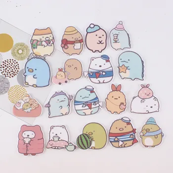 15pc/lot planar resin cartoon characters DIY resin cabochons accessories 
15pc/lot planar resin cartoon characters DIY resin cabochons accessories