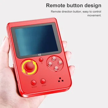 Retro Game Console Video X2 Nostalgic Handheld Game Console Built-in 2500 Games for NES for FC for GBA Games consola 2.8" LCD
Retro Game Console Video X2 Nostalgic Handheld Game Console Built-in 2500 Games for NES for FC for GBA Games consola 2.8" LCD