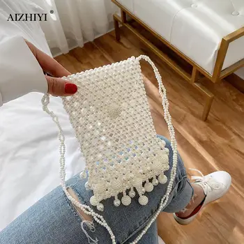 Hot Sale Handbags Delicate Design Multi-function Messenger Bag Women Pearl Phone Purse Mini Shoulder Handbag
Hot Sale Handbags Delicate Design Multi-function Messenger Bag Women Pearl Phone Purse Mini Shoulder Handbag