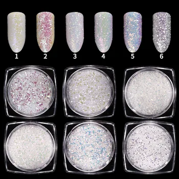 6 Boxes/set Aurora Nail Glitter Mermaid Unicorn Sequins Powder Shiny Colorful Flakes DIY Charm Dust For Nails Art Decoration
6 Boxes/set Aurora Nail Glitter Mermaid Unicorn Sequins Powder Shiny Colorful Flakes DIY Charm Dust For Nails Art Decoration