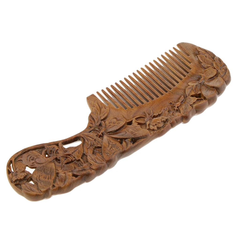 Natural Sandalwood Aroma Refined Wooden Teeth Relieve Tension,Stimulate Scalp Massage Antique Hair Comb Natural Sandalwood Aroma Refined Wooden Teeth Relieve Tension,Stimulate Scalp Massage Antique Hair Comb