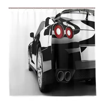 Shower Curtain, Partial View of Modern Sports Car from The Back Strong Engine Automobile Customized Bathroom Shower Curtain Set
Shower Curtain, Partial View of Modern Sports Car from The Back Strong Engine Automobile Customized Bathroom Shower Curtain Set