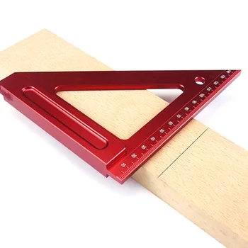 Woodworking Marking Ruler Aluminum alloy 90 and 45 degrees Precision Triangle Ruler Precision Triangle Tools
Woodworking Marking Ruler Aluminum alloy 90 and 45 degrees Precision Triangle Ruler Precision Triangle Tools