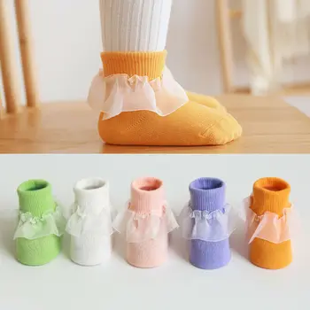 Cotton Baby Girls Socks Lace Princess Socks Toddler Baby Girls Anti Slip Warmers Ankle Socks Casual Winter Autumn Infant Socks
Cotton Baby Girls Socks Lace Princess Socks Toddler Baby Girls Anti Slip Warmers Ankle Socks Casual Winter Autumn Infant Socks