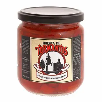 Tormantos Orchard Red Hornocabra Pepper Preserve
Tormantos Orchard Red Hornocabra Pepper Preserve