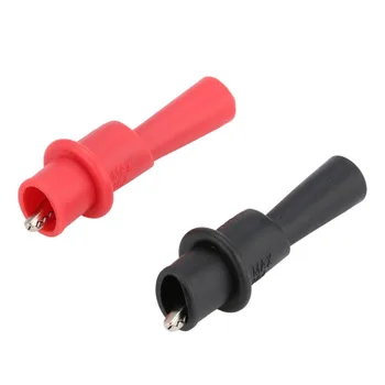 2PCS Crocodile Alligator Test Power Clip Electrical Clamp Car Detection Clip 2mm Direct Insert Multimeter Pen Accessories
2PCS Crocodile Alligator Test Power Clip Electrical Clamp Car Detection Clip 2mm Direct Insert Multimeter Pen Accessories