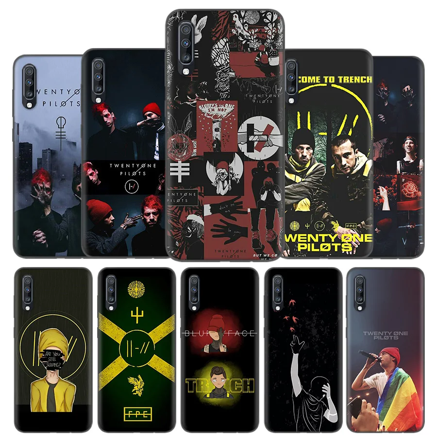 Silicone Case Cover For Samsung Galaxy A50 A80 A70 A40 A30 A20 A20e A10 A9 A8 A7 A6 Note 8 9 10 Plus 2018 5G Twenty One Pilots
Silicone Case Cover For Samsung Galaxy A50 A80 A70 A40 A30 A20 A20e A10 A9 A8 A7 A6 Note 8 9 10 Plus 2018 5G Twenty One Pilots