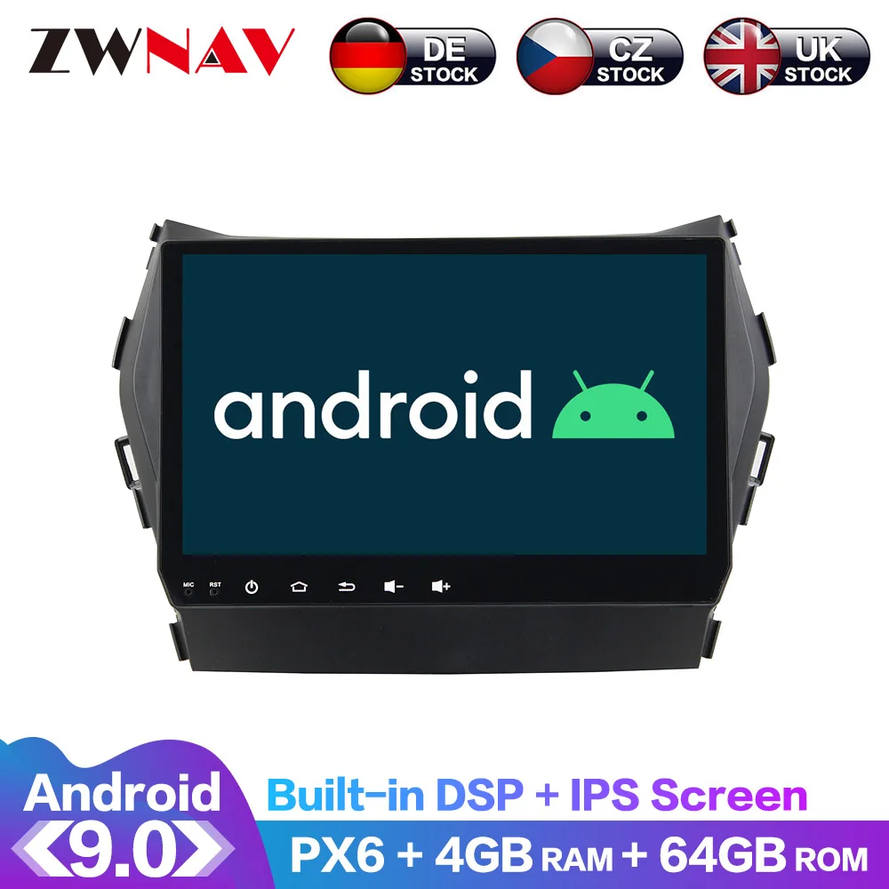 Android 9 IPS Screen PX6 DSP For Hyundai IX45 Santa fe 2013 - 2017 Car No DVD GPS Multimedia Player Head Unit Radio Audio Stereo
Android 9 IPS Screen PX6 DSP For Hyundai IX45 Santa fe 2013 - 2017 Car No DVD GPS Multimedia Player Head Unit Radio Audio Stereo