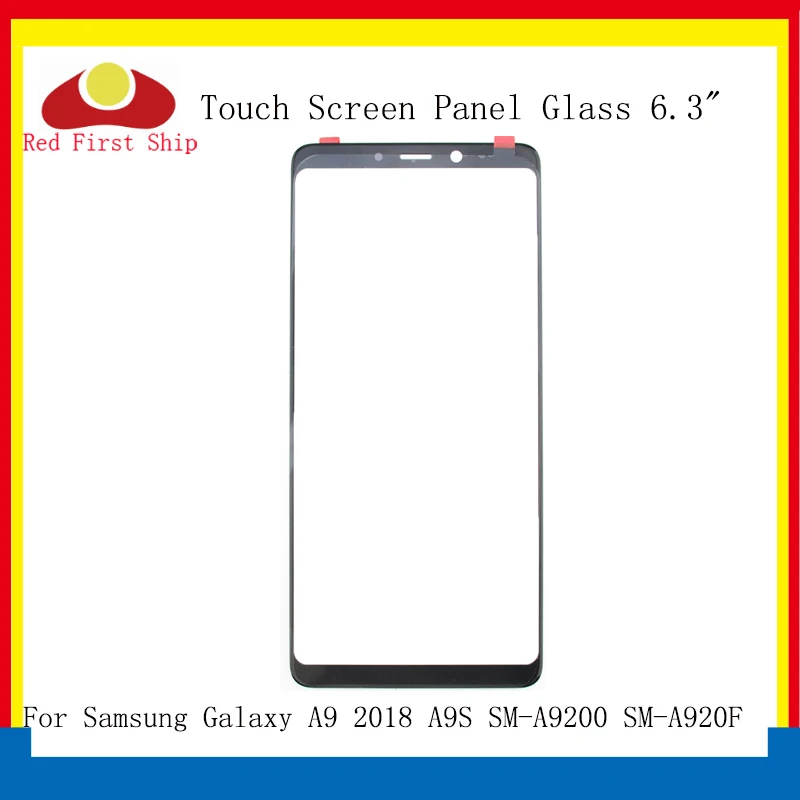 10 шт./лот сенсорный экран для samsung Galaxy A9 2018 Сенсорная панель передняя внешняя