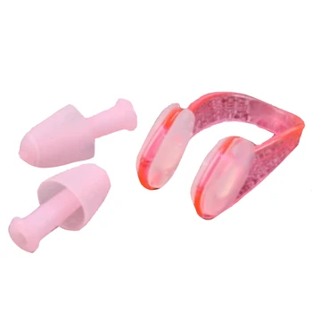 Water Sports Earplugs Elastic Portable Soft Silicone Swimming Protective Waterproof Surfing Comfortable Nose Clips Non-toxic 
Water Sports Earplugs Elastic Portable Soft Silicone Swimming Protective Waterproof Surfing Comfortable Nose Clips Non-toxic
