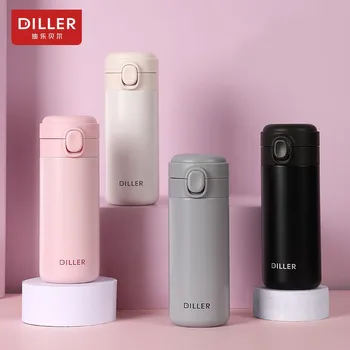 Cute Thermos Water Bottle Stainless Steel Food Grade Material Durable Leakproof Flask Drinking Cup MLH8737 
Cute Thermos Water Bottle Stainless Steel Food Grade Material Durable Leakproof Flask Drinking Cup MLH8737