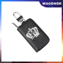 9*5.5cm PU leather Women Fashion Car Key Case For Auto Rhinestone Covered Metal Crown Decoration Car-styling Auto Accessories
9*5.5cm PU leather Women Fashion Car Key Case For Auto Rhinestone Covered Metal Crown Decoration Car-styling Auto Accessories