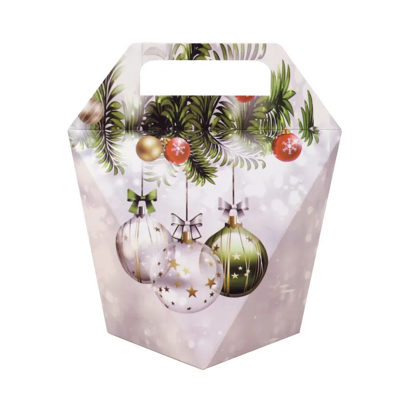 Creativity Christmas Apple Gift Box Diamond-shaped Hand-held Gift Box Wrapped Gift Box White Card Paper Candy Gifts Box
Creativity Christmas Apple Gift Box Diamond-shaped Hand-held Gift Box Wrapped Gift Box White Card Paper Candy Gifts Box