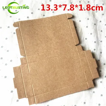 Leotrusting 50pcs 13.3*6.8*1.8cm Brown Kraft Paper Box Natural Kraft Paper Gift Packaging Box Handmade Candy Gift Paper Boxes
Leotrusting 50pcs 13.3*6.8*1.8cm Brown Kraft Paper Box Natural Kraft Paper Gift Packaging Box Handmade Candy Gift Paper Boxes