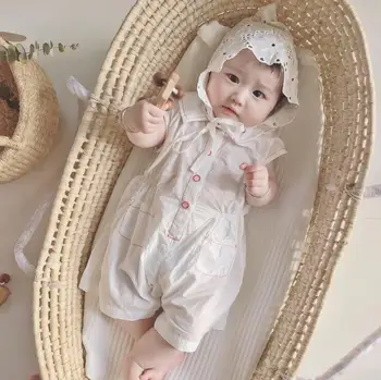 2020 Korea Style Baby Girls Romper Summer Toddler Kids Jumpsuit Without Hat 0-3Years
2020 Korea Style Baby Girls Romper Summer Toddler Kids Jumpsuit Without Hat 0-3Years