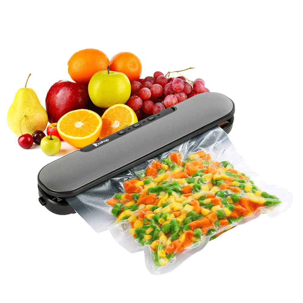Household Portable Automatic Food Vacuum Sealer Packaging Machine With 5pcs Storage Bags for Meat,Cheese,Nuts,Vegetable,Fruits
Household Portable Automatic Food Vacuum Sealer Packaging Machine With 5pcs Storage Bags for Meat,Cheese,Nuts,Vegetable,Fruits