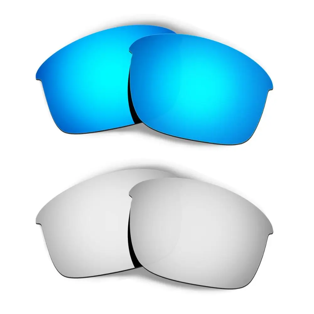 HKUCO For Bottle Rocket Sunglasses Replacement Polarized Lenses 2 Pairs - Blue & Silver
HKUCO For Bottle Rocket Sunglasses Replacement Polarized Lenses 2 Pairs - Blue & Silver