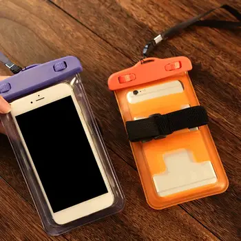 Universal Waterproof Pouch Transparent Underwater Swimming Waterproof Cell Phone Portable Storage Bag Outdoor Dry Pouch 
Universal Waterproof Pouch Transparent Underwater Swimming Waterproof Cell Phone Portable Storage Bag Outdoor Dry Pouch