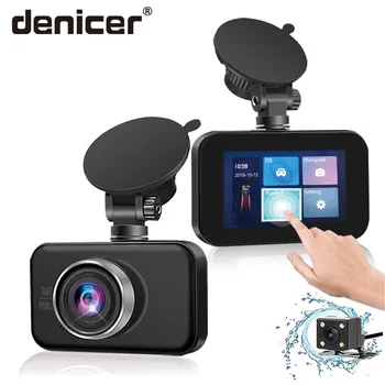 Denicer Dash Camera Dual Lens With Rearview Camera vehicle Video Recorder Auto Registrator Car Dvrs 3.0 Inch Touch Screen Cam
Denicer Dash Camera Dual Lens With Rearview Camera vehicle Video Recorder Auto Registrator Car Dvrs 3.0 Inch Touch Screen Cam
