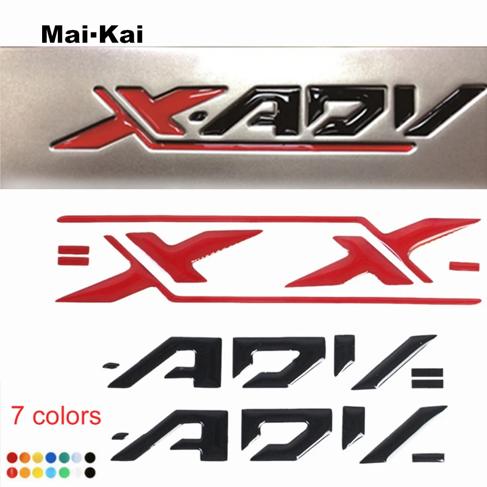 MAIKAI Motorcycle Stickers Side Panel LOGO Sticker Reflective 3D For HONDA XADV x adv 750 x-adv X-ADV 750 Seven Colors
MAIKAI Motorcycle Stickers Side Panel LOGO Sticker Reflective 3D For HONDA XADV x adv 750 x-adv X-ADV 750 Seven Colors