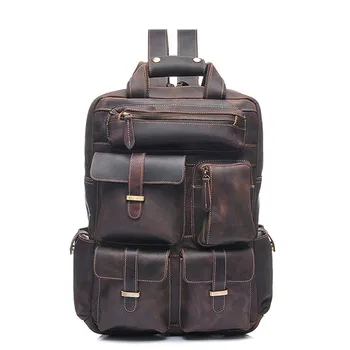 Genuine leathehr Backpack Men Retro Travel Bag Large Men's Leather Backpack Large Capacity Travel bag GN-BP-dlfmfg
Genuine leathehr Backpack Men Retro Travel Bag Large Men's Leather Backpack Large Capacity Travel bag GN-BP-dlfmfg