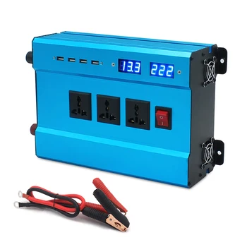 10000Watts Peak LED Solar Power Inverter Modified Sine Wave 12V to 220V-240V 3 AC Socket Converter home use soalr power Inverter
10000Watts Peak LED Solar Power Inverter Modified Sine Wave 12V to 220V-240V 3 AC Socket Converter home use soalr power Inverter