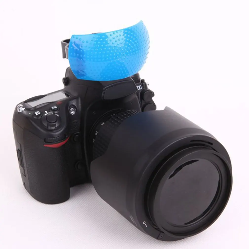 ONLENY 3 Color Flash Diffuser Cover For Canon Nikon Pentax Kodak DSLR SLR Camera