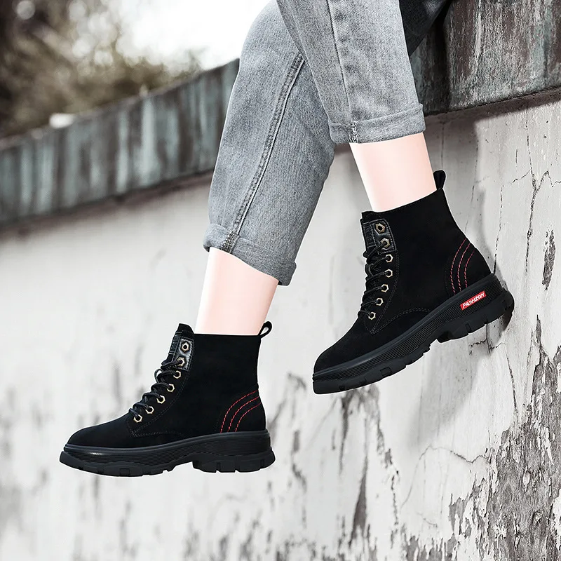 Martin Boots Women's British-Style Thick Bottomed Short Boots 2019 Autumn & Winter New Style Students Women's Boots WOMEN'S Shoe
Martin Boots Women's British-Style Thick Bottomed Short Boots 2019 Autumn & Winter New Style Students Women's Boots WOMEN'S Shoe