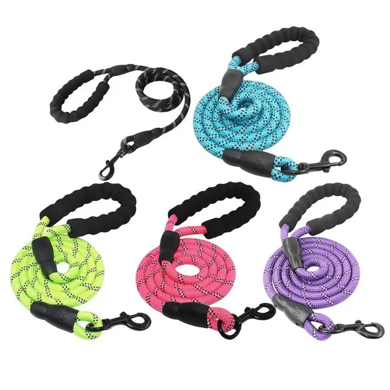 Reflective Large Dog Leash Nylon Rope Pet Running Tracking Leashes Long Lead Dog Mountain Climbing Rope For Medium Large Big Dog
Reflective Large Dog Leash Nylon Rope Pet Running Tracking Leashes Long Lead Dog Mountain Climbing Rope For Medium Large Big Dog