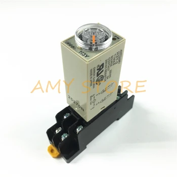 H3Y-2 AC 220V Power On Delay Timer Time Delay Relay 0 - 10 Minute 10M with Base Socket
H3Y-2 AC 220V Power On Delay Timer Time Delay Relay 0 - 10 Minute 10M with Base Socket