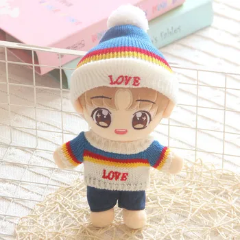 Exo love sweater 20cm doll clothes 20cm baby clothes set doll clothes doll accessories 
Exo love sweater 20cm doll clothes 20cm baby clothes set doll clothes doll accessories