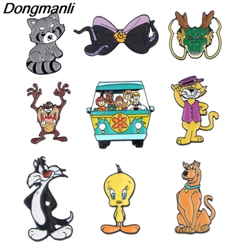 P4411 Dongmanli Fashion Anime Jewelry Raccoon Metal Enamel Pins and Brooches Lapel Pin Backpack Bags Badge Gifts
P4411 Dongmanli Fashion Anime Jewelry Raccoon Metal Enamel Pins and Brooches Lapel Pin Backpack Bags Badge Gifts