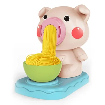DIY Simulated Cartoon Noodles Machine Child Pretend Role Play Simulation Kitchen Pasta Machine Kit Early Educational Kids Toys
DIY Simulated Cartoon Noodles Machine Child Pretend Role Play Simulation Kitchen Pasta Machine Kit Early Educational Kids Toys
