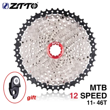 ZTTO MTB 12 Speed 11-46t Cassette Mountain Bike Freewheel 12s 46t K7 Wide Ratio Cycling for Eagle XX1 XO1 X1 GX Bicycle Parts
ZTTO MTB 12 Speed 11-46t Cassette Mountain Bike Freewheel 12s 46t K7 Wide Ratio Cycling for Eagle XX1 XO1 X1 GX Bicycle Parts