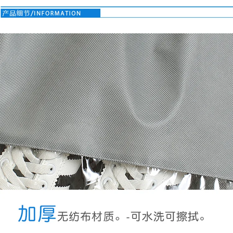 New Style Footwear Storage Organizing Folders Transparent Travel Hand Shoe Bag Nonwoven Fabric Drawstring Top Dustproof Shoe Cov
New Style Footwear Storage Organizing Folders Transparent Travel Hand Shoe Bag Nonwoven Fabric Drawstring Top Dustproof Shoe Cov