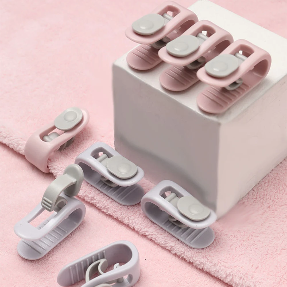 4/6Pcs/set Non-slip Duvet Quilt Clips Plastic Blankets Fastener Clip Non-slip Bed Cover Duvet Sheet Fixer
4/6Pcs/set Non-slip Duvet Quilt Clips Plastic Blankets Fastener Clip Non-slip Bed Cover Duvet Sheet Fixer